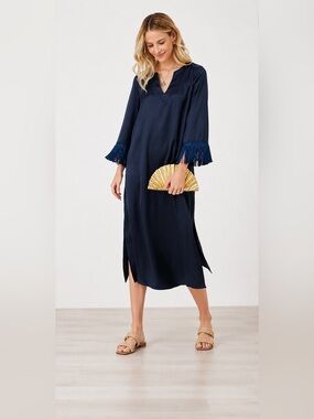 tuckernuck navy blue toile tate dress Tuckernuck | Dresses | Tuckernuck Toile Tate Dress New